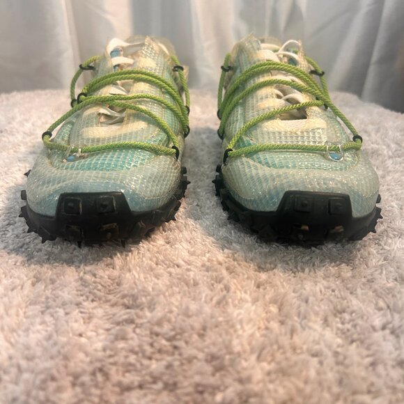 Size 8.5 - Off-White x Nike Waffle Racer Vivid Sky - Picture 5 of 6